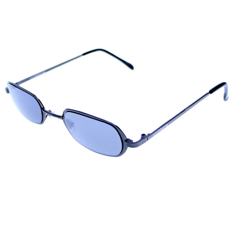 Liz Caiborne Rectangle-Sunglasses Dark-Gray Frame/Black Lens