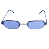 Liz Caiborne Rectangle-Sunglasses Dark-Gray Frame/Black Lens