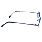 Liz Caiborne Rectangle-Sunglasses Dark-Gray Frame/Black Lens