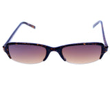 Liz Caiborne Semi-Rimless-Sunglasses Tortoise-Shell Frame/Brown Lens