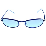 Liz Caiborne Sport-Sunglasses Black Frame/Blue Lens