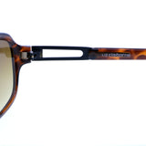 Liz Claiborne Style "Jet Set" Bifocal Lenses Oversize-Sunglasses Tortoise-Shell Frame & Brown Lens