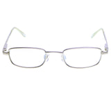 Liz Claiborne Rectangle-Sunglasses Silver-Tone Frame/Clear Lens
