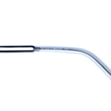 Liz Claiborne Rectangle-Sunglasses Silver-Tone Frame/Clear Lens
