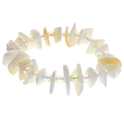 Mi Amore Stretch-Bracelet White