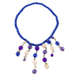 Mi Amore Stretch-Bracelet Blue/Purple