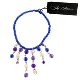 Mi Amore Stretch-Bracelet Blue/Purple