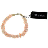Mi Amore Fashion-Bracelet Pink/White