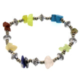 Mi Amore Stretch-Bracelet Silver-Tone/Multicolor
