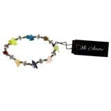 Mi Amore Stretch-Bracelet Silver-Tone/Multicolor
