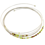 Mi Amore Coil-Bracelet Silver-Tone/Multicolor