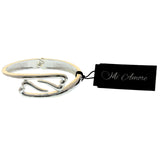 Mi Amore Hinged Fashion-Bracelet Silver-Tone