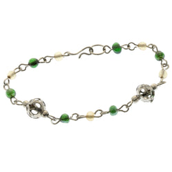Mi Amore Fashion-Bracelet Silver-Tone/Multicolor