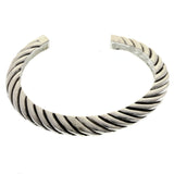 Mi Amore Antiqued Fashion-Bracelet Silver-Tone