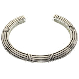 Mi Amore Antiqued Fashion-Bracelet Silver-Tone