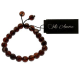 Mi Amore Stretch-Bracelet Brown