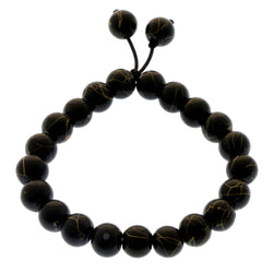 Mi Amore Stretch-Bracelet Black/Yellow