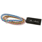 Mi Amore Rope Bracelet-Set Blue/Multicolor