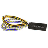 Mi Amore Rope Bracelet-Set Green/Multicolor