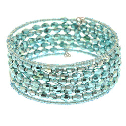 Mi Amore Coil-Bracelet Blue