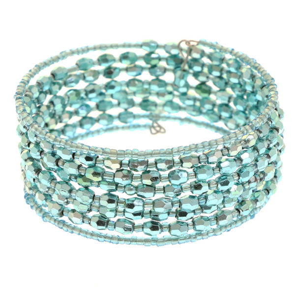 Mi Amore Coil-Bracelet Blue