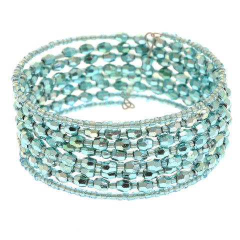 Mi Amore Coil-Bracelet Blue