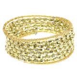 Mi Amore Coil-Bracelet Yellow