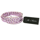 Mi Amore Coil-Bracelet Purple