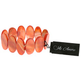 Mi Amore Stretch-Bracelet Red/Orange