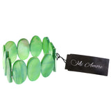 Mi Amore Stretch-Bracelet Green