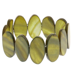Mi Amore Stretch-Bracelet Yellow /Brown