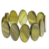 Mi Amore Stretch-Bracelet Yellow /Brown