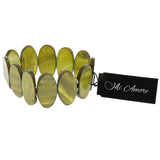 Mi Amore Stretch-Bracelet Yellow /Brown