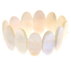 Mi Amore Stretch-Bracelet White