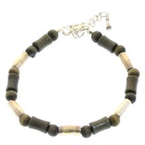 Mi Amore Fashion-Bracelet Silver-Tone/Gray