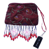 Mi Amore Coin Purse Maroon/Multicolor