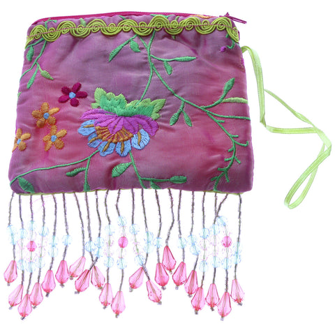 Mi Amore Floral Design Coin Purse Pink/Multicolor