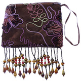 Mi Amore Coin Purse Brown/Multicolor