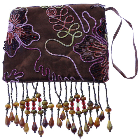 Mi Amore Coin Purse Brown/Multicolor