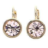 Mi Amore Dangle-Earrings Gold-Tone/Peach