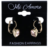 Mi Amore Dangle-Earrings Gold-Tone/Peach