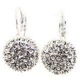 Mi Amore Dangle-Earrings Silver-Tone