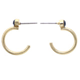 Mi Amore Dangle-Earrings Gold-Tone/Blue