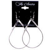 Mi Amore Dangle-Earrings Silver-Tone