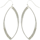 Mi Amore Dangle-Earrings Silver-Tone