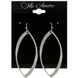 Mi Amore Dangle-Earrings Silver-Tone