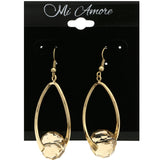 Mi Amore Dangle-Earrings Gold-Tone/Yellow