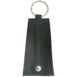Mi Amore Hidden-Split-Ring-Keychain Black/Silver-Tone