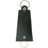 Mi Amore Hidden-Split-Ring-Keychain Black/Silver-Tone