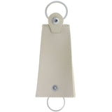 Mi Amore Hidden-Split-Ring-Keychain Tan/Silver-Tone